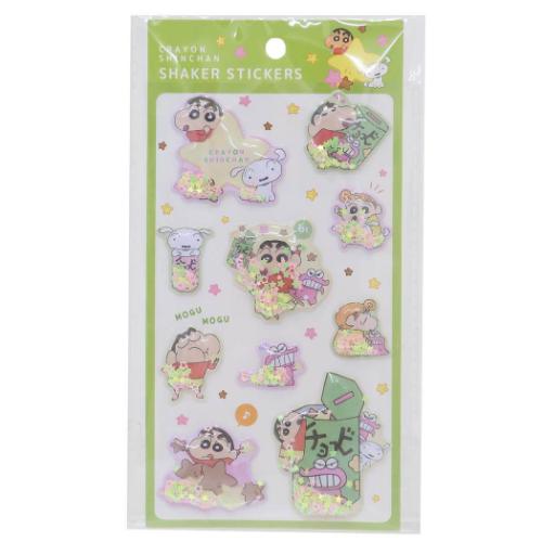 カーズ クレヨンしんちゃん シェイカーステッカーズ ダイカットシール