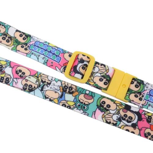 ネックホルダー ネックストラップ クレヨンしんちゃん ぎゅうぎゅう 変身しんちゃん ティーズファクトリー
