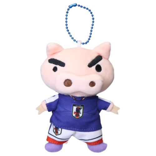 クレヨンしんちゃん マスコット ぬいぐるみマスコット サッカー日本