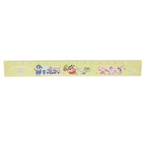 クレヨンしんちゃん 17cmスリム定規 ものさし アニメキャラクター しんちゃんの1日