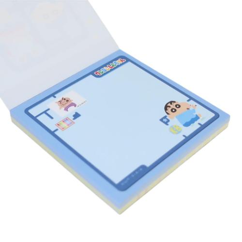 スクエアミニメモ メモ帳 クレヨンしんちゃん 幼稚園 新学期準備文具