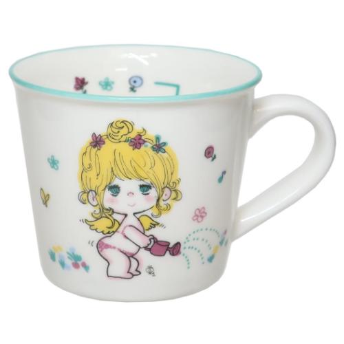 マグカップ カラーラインマグ 水森亜土 エンジェル ティーズファクトリー プレゼント ギフト