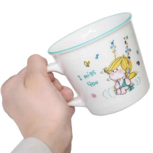 マグカップ カラーラインマグ 水森亜土 エンジェル ティーズファクトリー プレゼント ギフト
