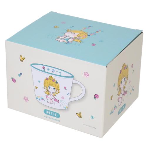 マグカップ カラーラインマグ 水森亜土 エンジェル ティーズファクトリー プレゼント ギフト