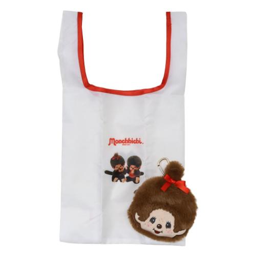 エコバッグ モンチッチ ぬいぐるみエコバッグ モンチッチちゃん ショッピングバッグ お買い物かばん 爆買