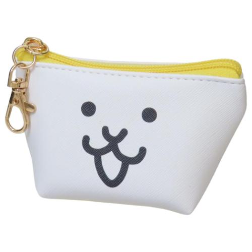 Yahoo! Yahoo!ショッピング(ヤフー ショッピング)ミニポーチ にゃんこ大戦争 三角ミニポーチ フェイス ティーズファクトリー