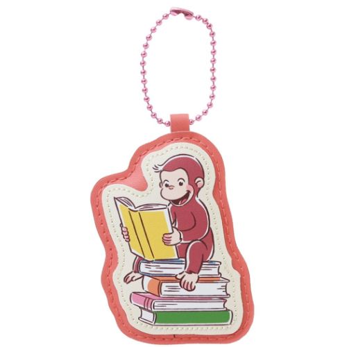 Yahoo! Yahoo!ショッピング(ヤフー ショッピング)おさるのジョージ グッズ ネームタグ 絵本キャラクター ネームホルダーマスコット ブック