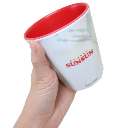 メラミンコップ パペットスンスン マットメラミンカップ PUPPET SUNSUN イチゴ タンブラー プラスチック 食器