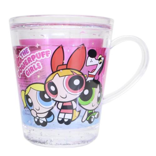 パワーパフガールズ ウォーターカップ プラカップ キャラクター グラデーション なかよし ティーズファクトリー