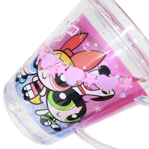 パワーパフガールズ ウォーターカップ プラカップ キャラクター グラデーション なかよし ティーズファクトリー