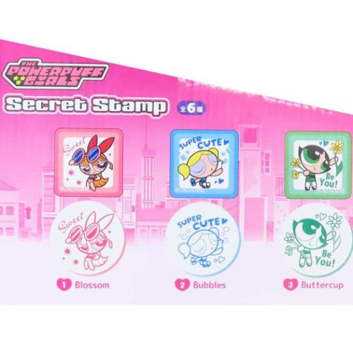 パワーパフガールズ おたのしみスタンプ 全6種 60個入セット ハンコ