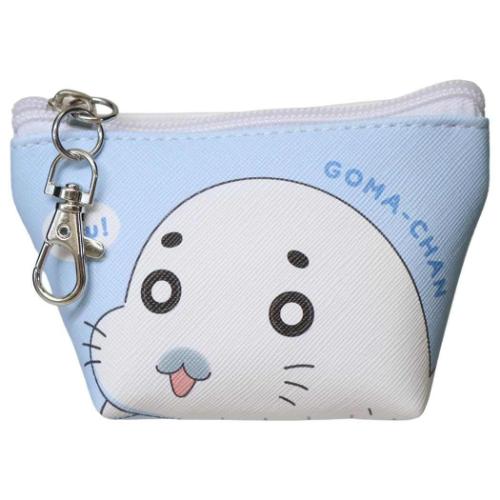 ミニポーチ 小3アシベ QQゴマちゃん 三角ミニポーチ ゴマちゃん