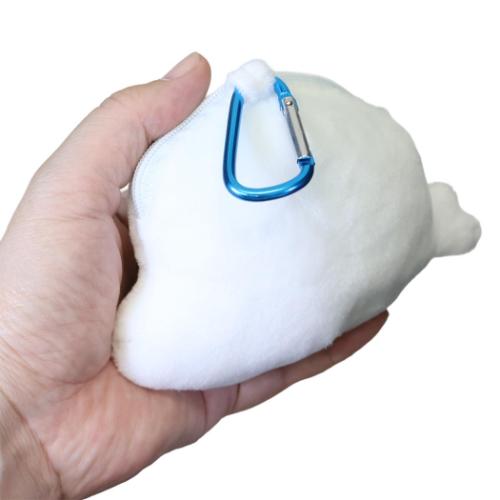 マスコット 小3アシベ QQゴマちゃん カラビナ付きぬいぐるみファスナー