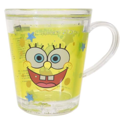 プラカップ ウォーターカップ スポンジボブ フェイス ティーズファクトリー プラコップ プラスチック 食器