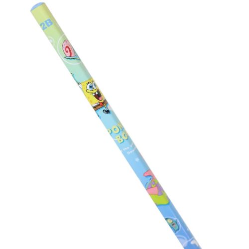 スポンジボブ グッズ 鉛筆 キャラクター 四角鉛筆2B : キャラクターの