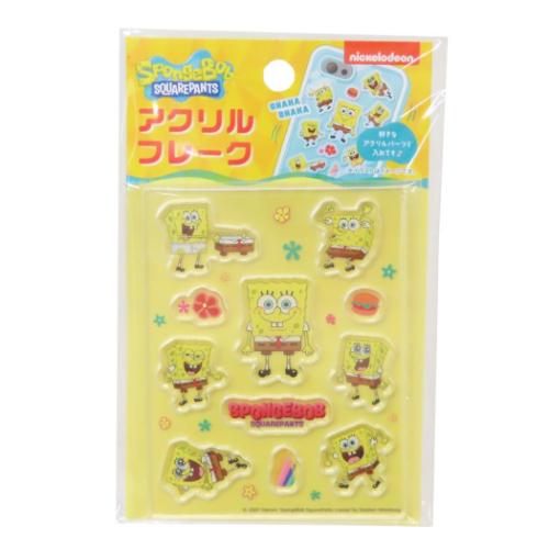 スポンジボブ グッズ スマホアクセ キャラクター アクリルフレーク