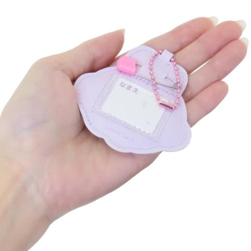 すみっコぐらし ネームタグ ネームホルダーマスコット えびてんのしっぽ サンエックス ティーズファクトリー 名前 名札 キーホルダー