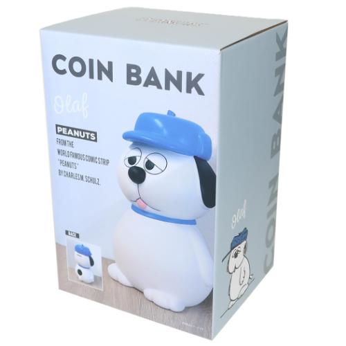 PEANUTS スヌーピー ピーナッツ キャラクター 貯金箱 ソフビバンク