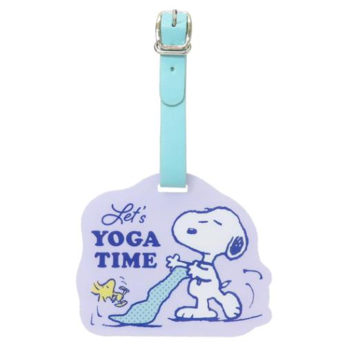 Yahoo! Yahoo!ショッピング(ヤフー ショッピング)スヌーピー グッズ ネームタグ キャラクター アクリルラゲッジタグ YOGA TIME