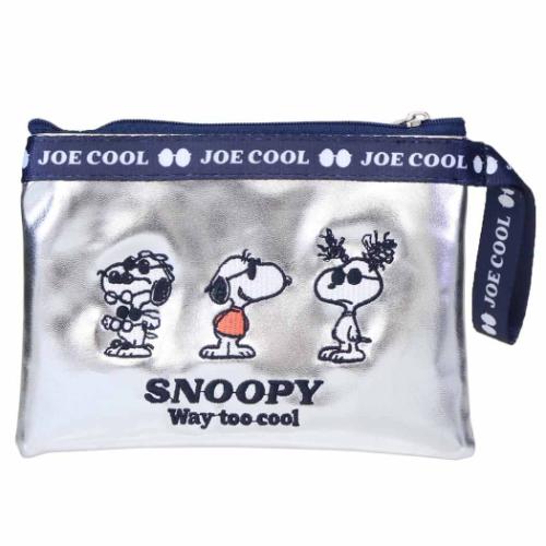 スヌーピー グッズ マルチポーチ ピーナッツ キャラクター メタリックスタイルマルチケース