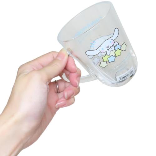 シナモロール グッズ プラコップ サンリオ キャラクター 取手付きアクリルカップ