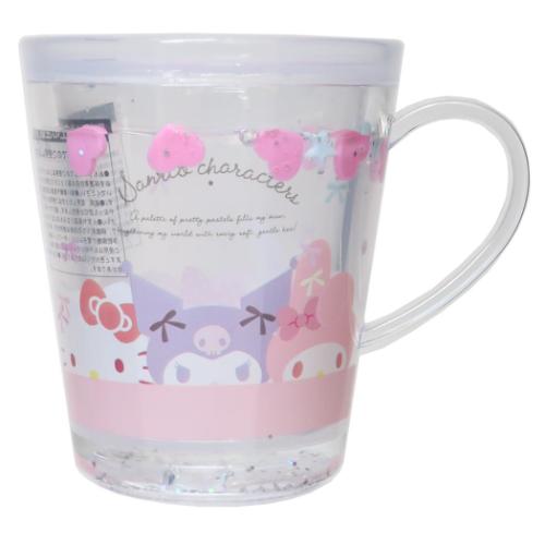 ウォーターカップ サンリオキャラクターズ プラカップ サンリオ ティーズファクトリー リボンいっぱい