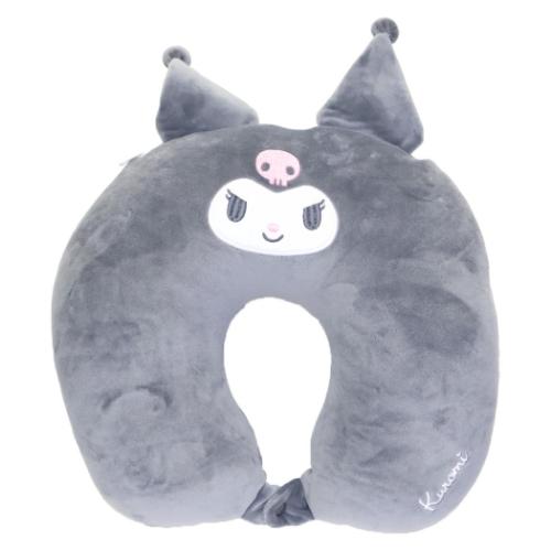 おでかけ2wayネックピロー クッション クロミ サンリオ ティーズファクトリー トラベル 旅行用品