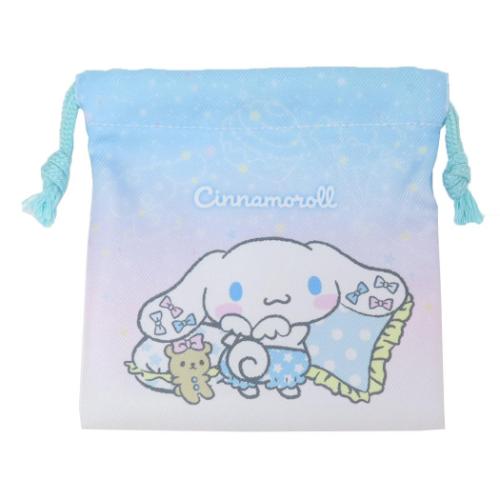 シナモロール Chocotto巾着 ちょこっと巾着 サンリオ きんちゃく キャラクター ナイトタイム ティーズファクトリー