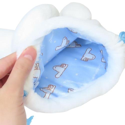 シナモロール 巾着袋 おしり巾着 サンリオ ティーズファクトリー きんちゃくポーチ 小物入れ