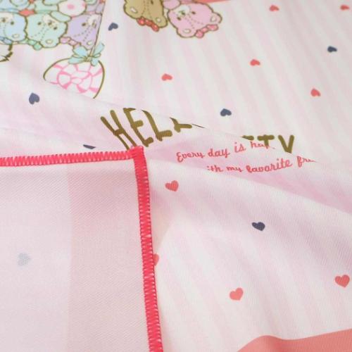 ハローキティ ワイドランチクロス サンリオ ランチーフ キャラクター カラフルタイニーチャム ティーズファクトリー