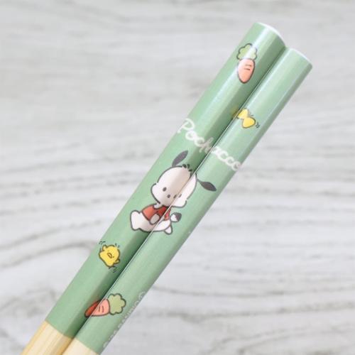 おはし 箸袋付き竹箸 21cm ポチャッコ ティーズファクトリー サンリオ