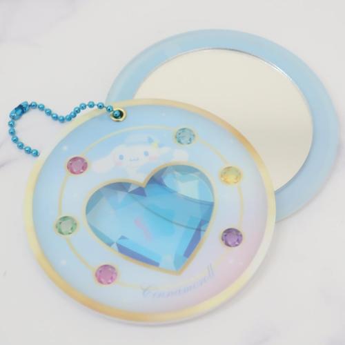 シナモロール キャラクター 手鏡 コンパクト風アクリルミラー マジカルジュエリー サンリオ グッズ