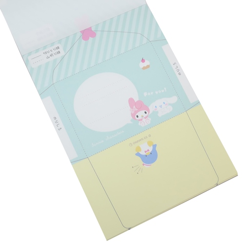 メモ帳 サンリオキャラクターズ あそべるおりがみメモ キャンディ