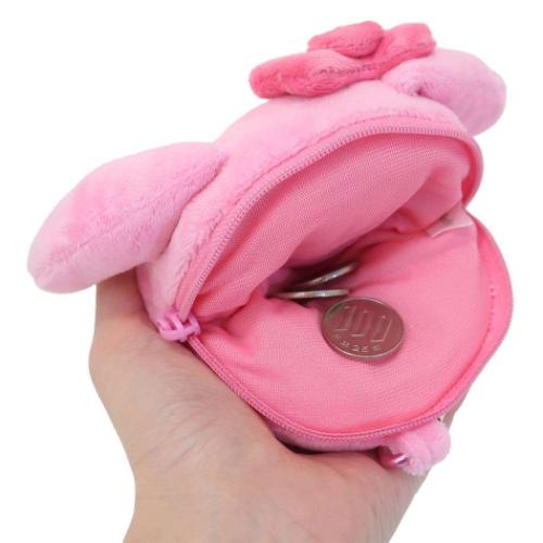 マイメロディ カラビナ付きぬいぐるみファスナーマスコット