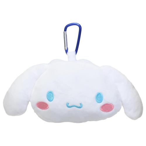 シナモロール カラビナ付きぬいぐるみファスナーマスコット サンリオ ミニポーチ キャラクター