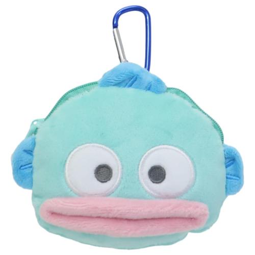 ハンギョドン カラビナ付きぬいぐるみファスナーマスコット サンリオ ミニポーチ キャラクター