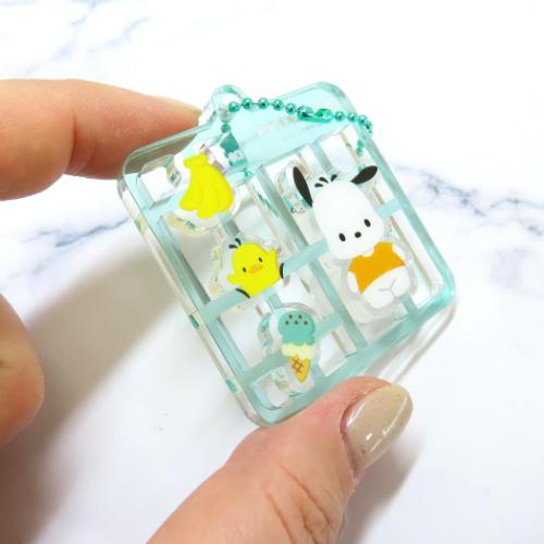 ポチャコのキーホルダー 楽天市場】ポチャッコ キーリング ぷっくりったいキーホルダー