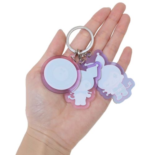 クロミ サンリオ キャラクター キーリング サンリオ3チャーム