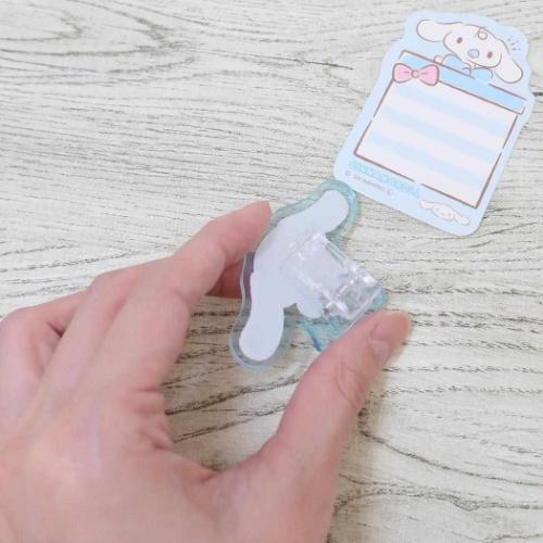 シナモロール グッズ クリップ サンリオ キャラクター お
