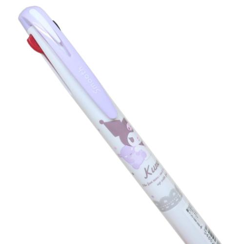 クロミ Smooth サンリオ 黒赤2色ボールペン キャラクター 爆買