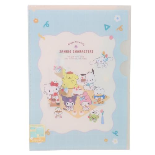 サンスター文具 ふしぎの国のアリス クリアファイルA5 3P 3