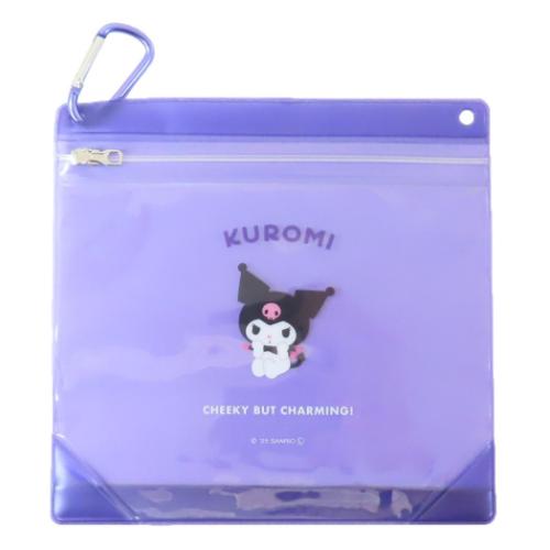 Yahoo! Yahoo!ショッピング(ヤフー ショッピング)クロミ サンリオ キャラクター クリアポーチ カラビナジッパーケース