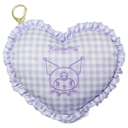 クロミ キャラクター ミニポーチ ハートクッションポーチ サンリオ