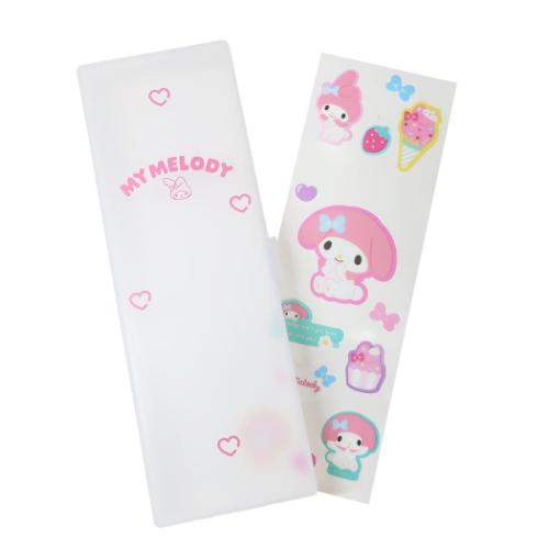 マイメロディ　昭和レトロ 手帳カバー&ペンケースセット 昭和レトロガールズ「可愛い女の子とねこ」母子手帳ケース 手帳ケース