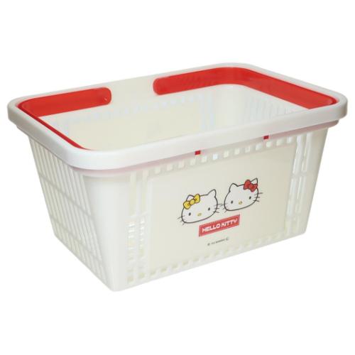 ハローキティ 収納用品 キャラバスケット ドライブ サンリオ