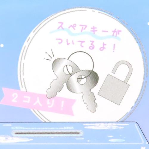 シナモロール グッズ 貯金箱 サンリオ キャラクター カギ付き缶バンク