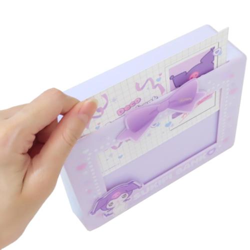 クロミ デコフレームバンク サンリオ 貯金箱 キャラクター すきぴ ティーズファクトリー