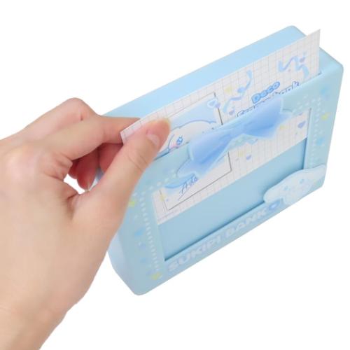 シナモロール デコフレームバンク サンリオ 貯金箱 キャラクター すきぴ