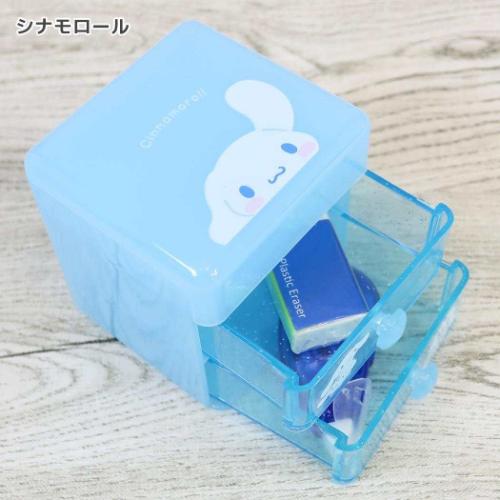 【平成レトロ】シナモンロール　木製小物入れ　チェスト サンリオキャラクターズ 卓上収納 ミニ2段チェスト シナモロール