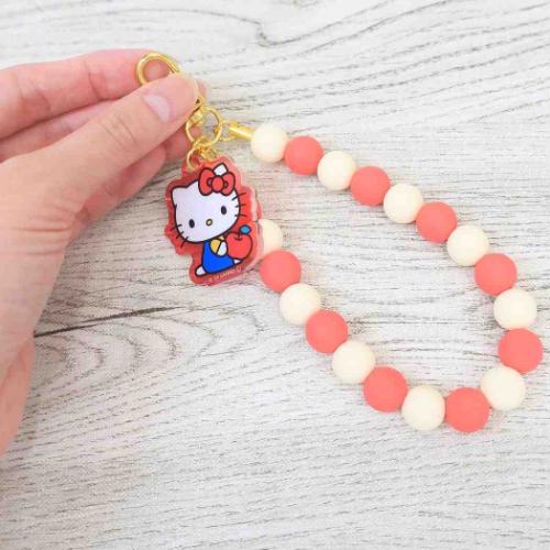 ハローキティ プッチビーズ ストラップ チャーム マスコット 2002年 レトロ ハローキティ プッチビーズ ストラップ チャーム マスコット 2002年